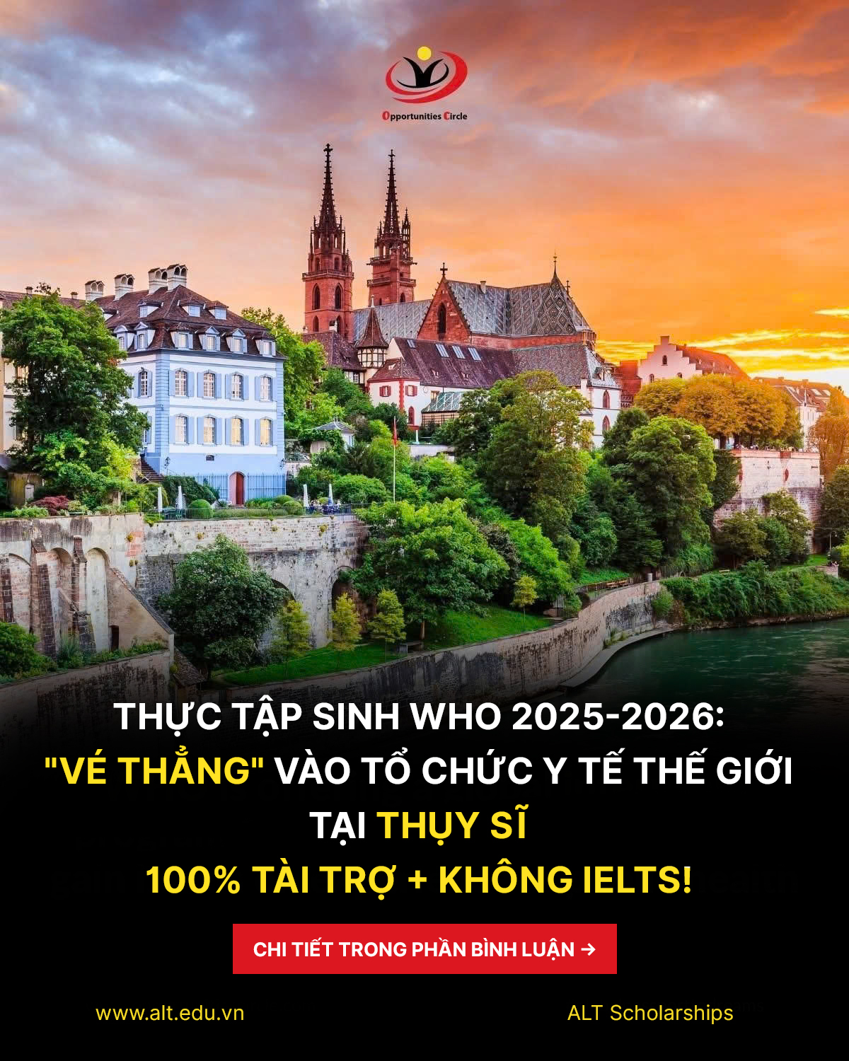 BẬT MÍ BÍ KÍP CHINH PHỤC THỰC TẬP SINH WHO 2025-2026: “TẤM VÉ VÀNG” CHO LÃNH ĐẠO Y TẾ TƯƠNG LAI VIỆT NAM!