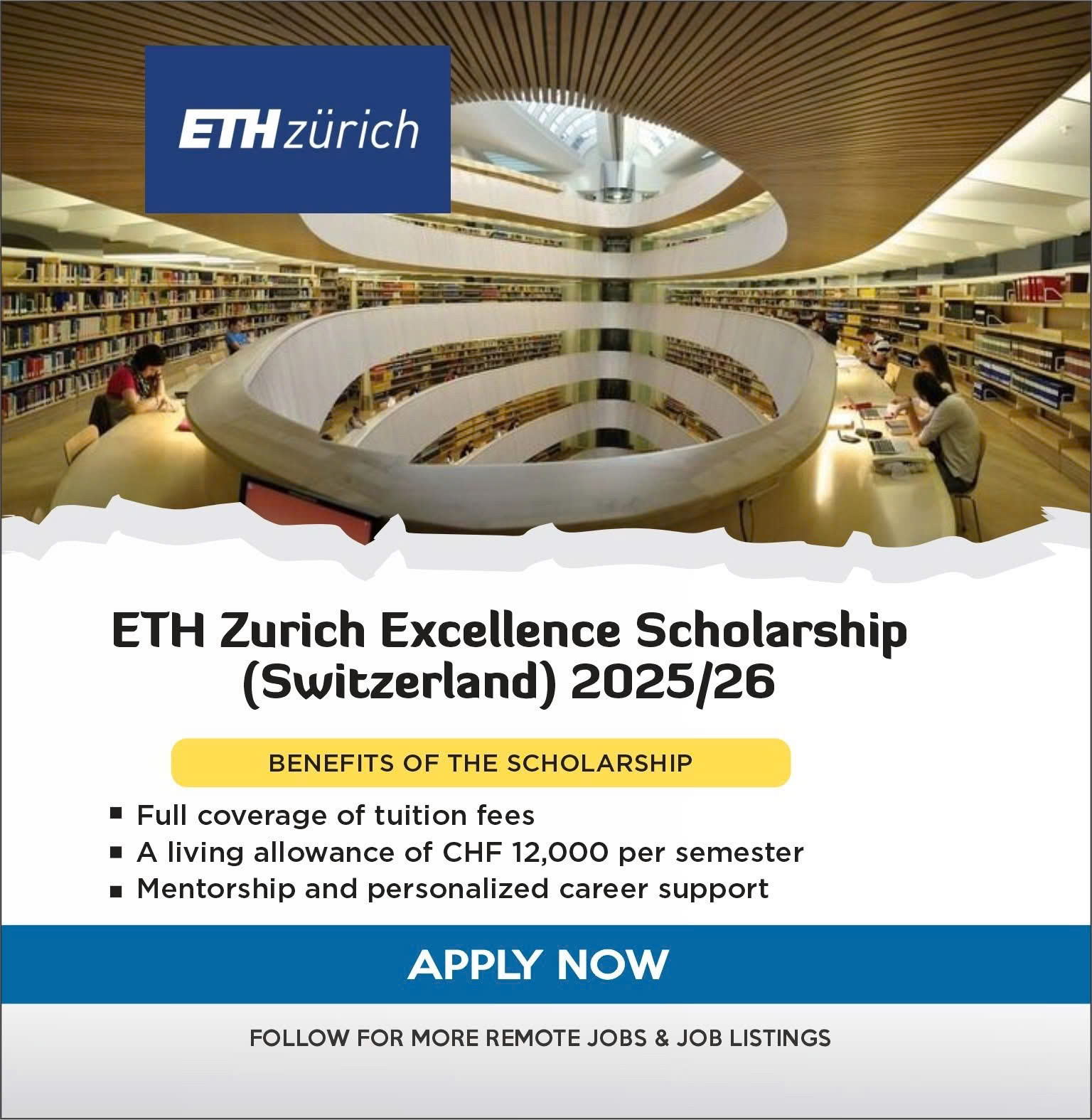 7 Lý Do Phụ Huynh Không Thể Bỏ Qua Học Bổng Toàn Phần ETH Zurich 2026