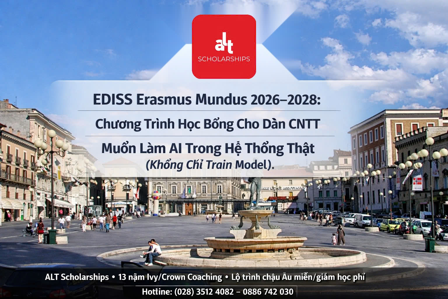 Erasmus Mundus EDISS 2026–2028 (Engineering Of Data-Intensive Intelligent Software Systems): “Cầu Nối” Data Science × Software Engineering — Học 2 Năm, Year 1 Tại Phần Lan, Year 2 Chọn Thụy Điển / Ý / Tây Ban Nha