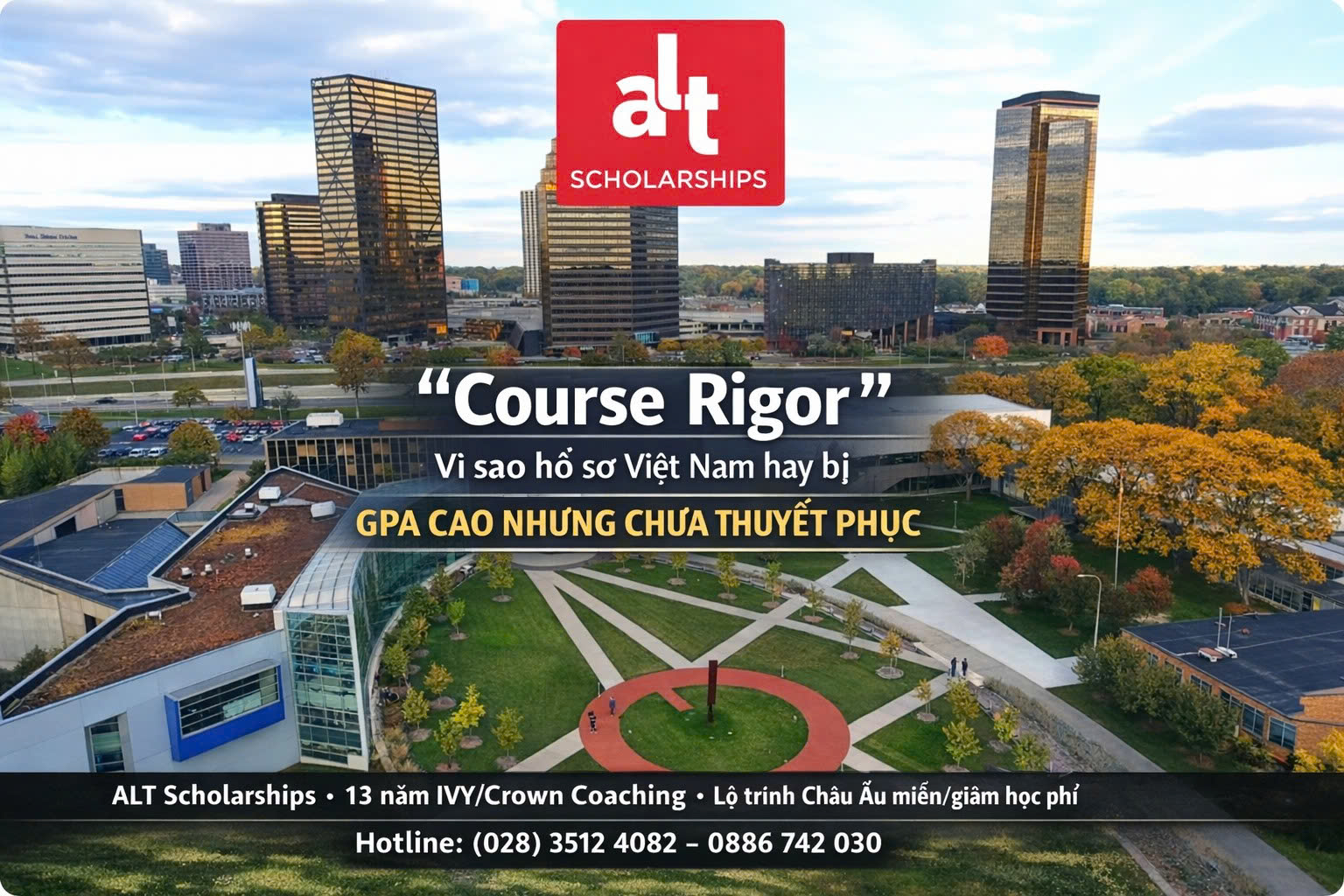 (Thứ Hai | College Admissions)  “Course Rigor”: Vì sao hồ sơ Việt Nam hay bị “GPA cao nhưng chưa thuyết phục” — và cách chọn môn để transcript đẹp mà có “lực”