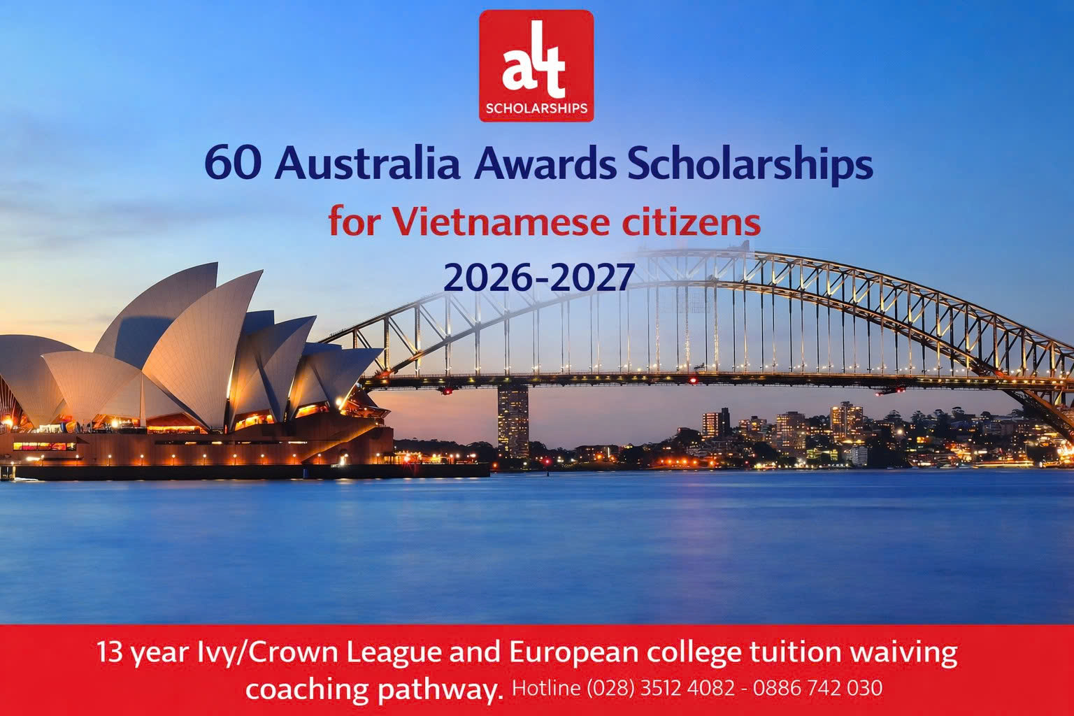 Australia Awards Scholarships Intake 2026: Học bổng Chính phủ Úc toàn phần bậc Thạc sĩ cho ứng viên Việt Nam