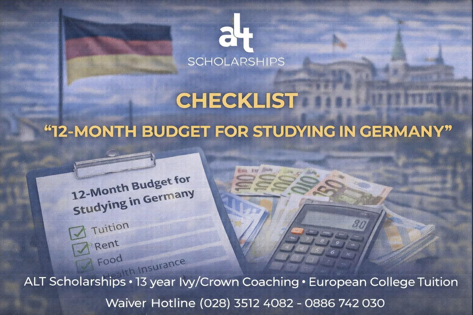 Bài Toán Tài Chính Cho Năm Đầu Ở Đức: Ba Kịch Bản, Ba Chiến Lược