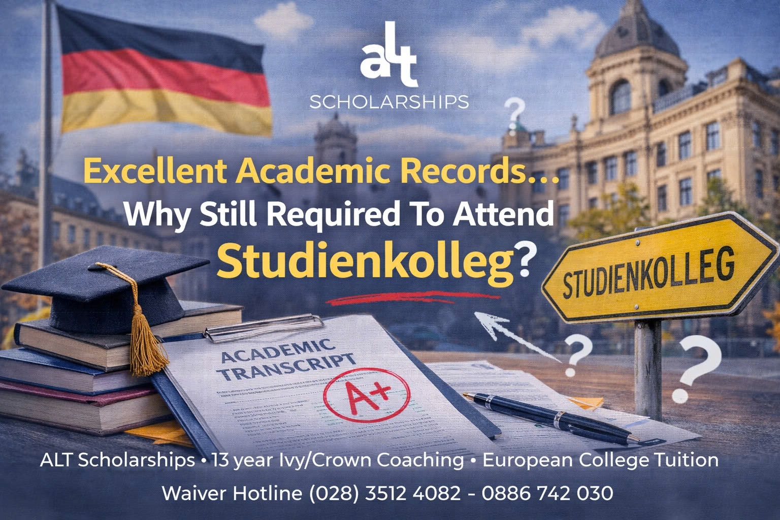 “CON HỌC LỰC TỐT, HỌC BẠ ĐẸP… SAO VẪN BỊ YÊU CẦU HỌC STUDIENKOLLEG?”