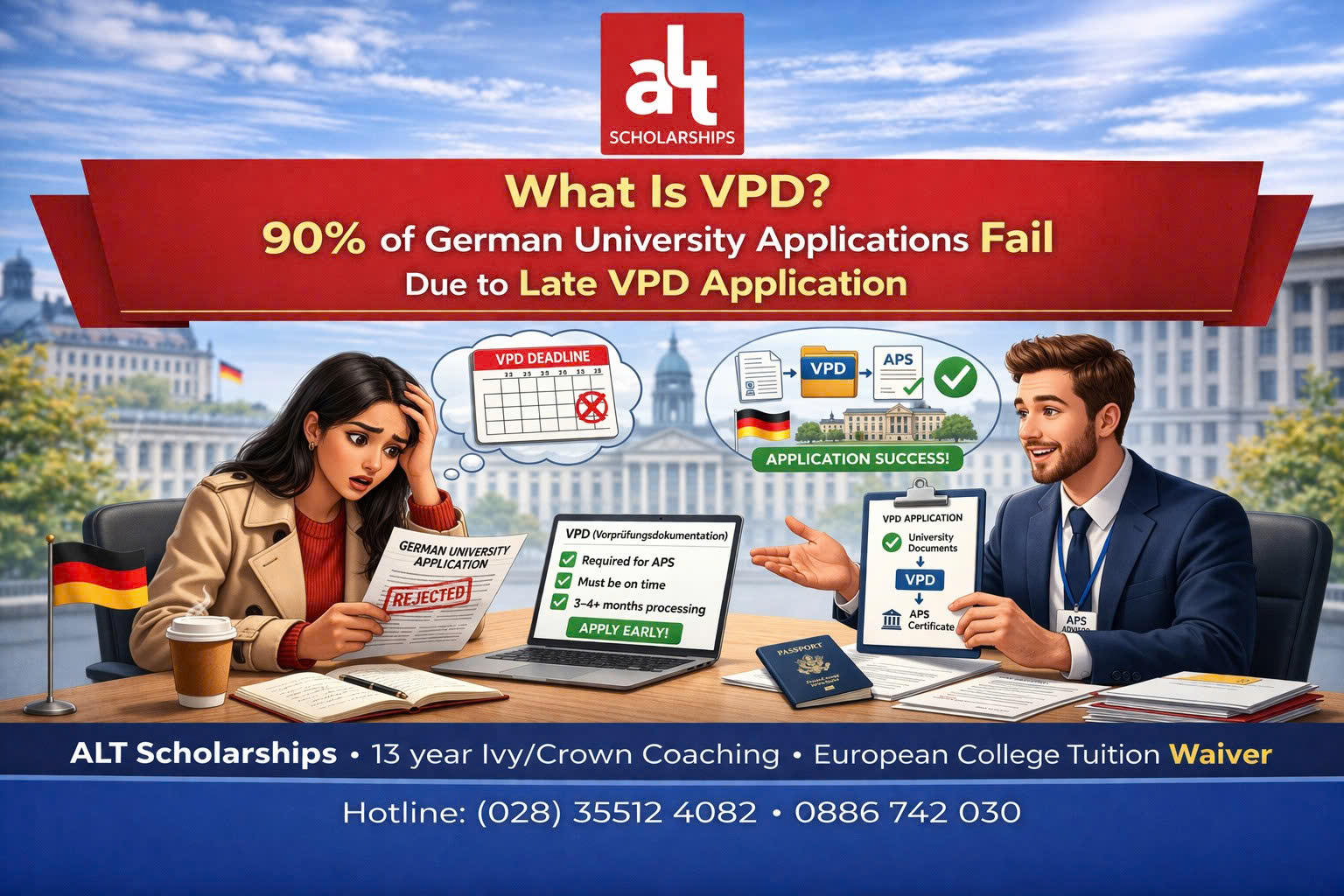 VPD (Vorprüfungsdokumentation) Là Gì? 90% Gia Đình Trượt Deadline Không Phải Vì Thiếu Điểm — Mà Vì Xin VPD Quá Muộn (Playbook 30 Phút Để Chốt Đúng)