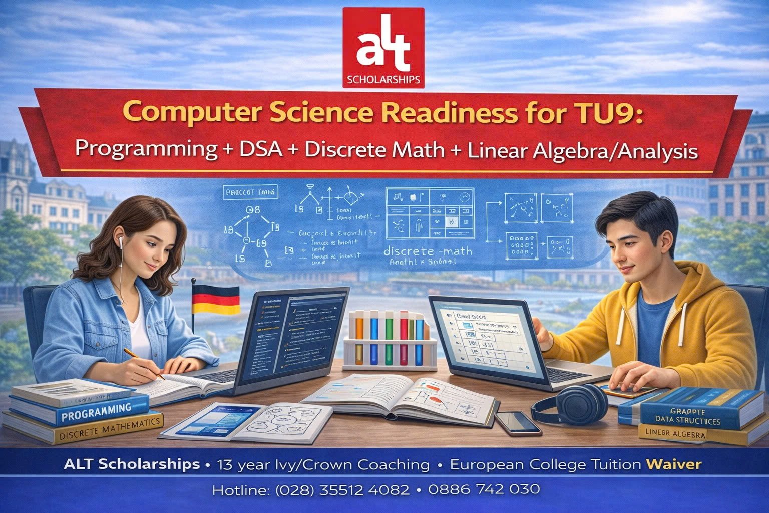 “Môn Nền” Quan Trọng Nhất Cho Computer Science Ở TU9: Programming + DSA + Discrete Math + Linear Algebra/Analysis (Thiếu Là Hụt Nhịp Ngay Kỳ 1)