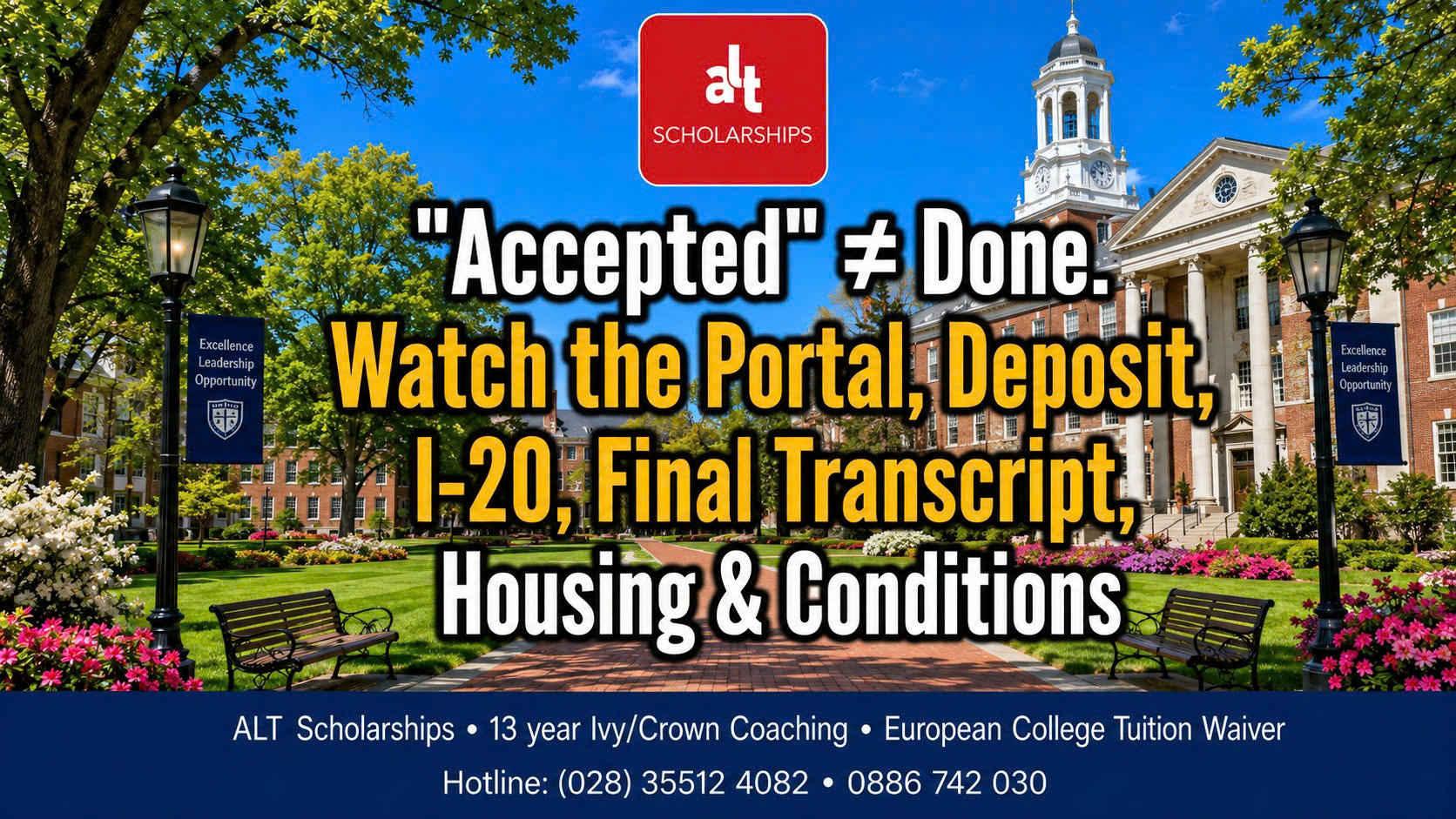 “Accepted” Chưa Phải Là Nhập Học ĐH Mỹ: Sau Thư Chúc Mừng, Ba Mẹ Còn Phải Kiểm Tra 12 Việc Để Không Mất Offer Vì Lỗi Hành Chính