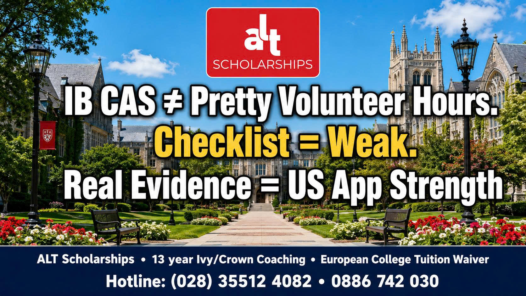 IB CAS Không Phải “Volunteer Hours Cho Đẹp Hồ Sơ”: Làm Sai Thì Chỉ Là Checklist, Làm Đúng Mới Thành Evidence Cho Hồ Sơ Mỹ