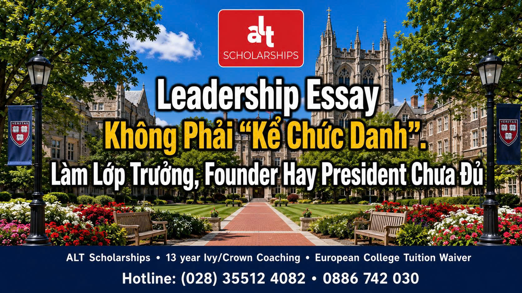 Leadership Essay Không Phải “Kể Chức Danh”: Làm Lớp Trưởng, Founder Hay President Chưa Đủ Nếu Bài Không Cho Thấy Con Đã Chịu Trách Nhiệm Thật