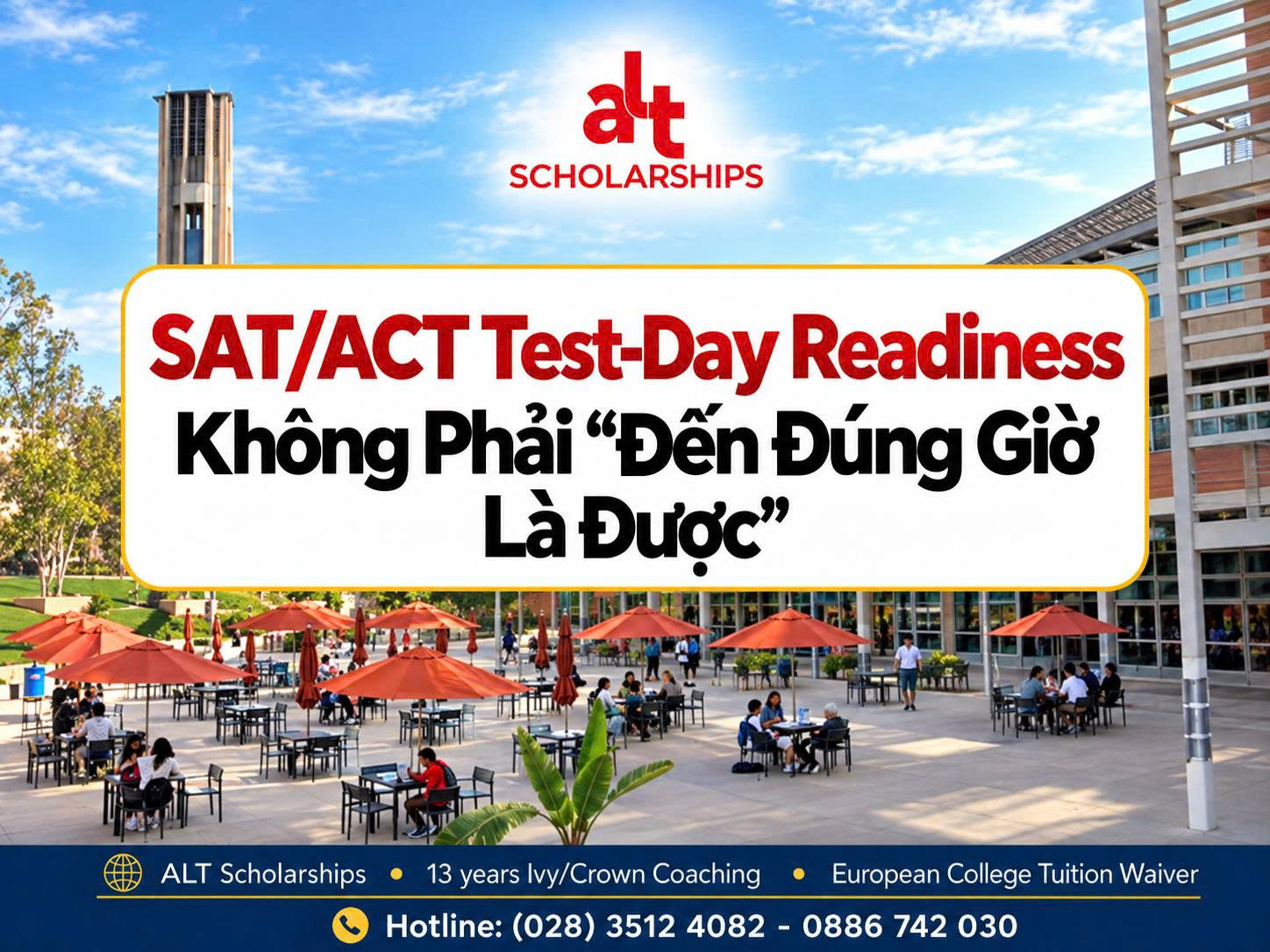 SAT/ACT Test-Day Readiness Không Phải “Đến Đúng Giờ Là Được”: Một Lỗi ID, Device Hoặc Calculator Có Thể Làm Mất Cả Kỳ Thi