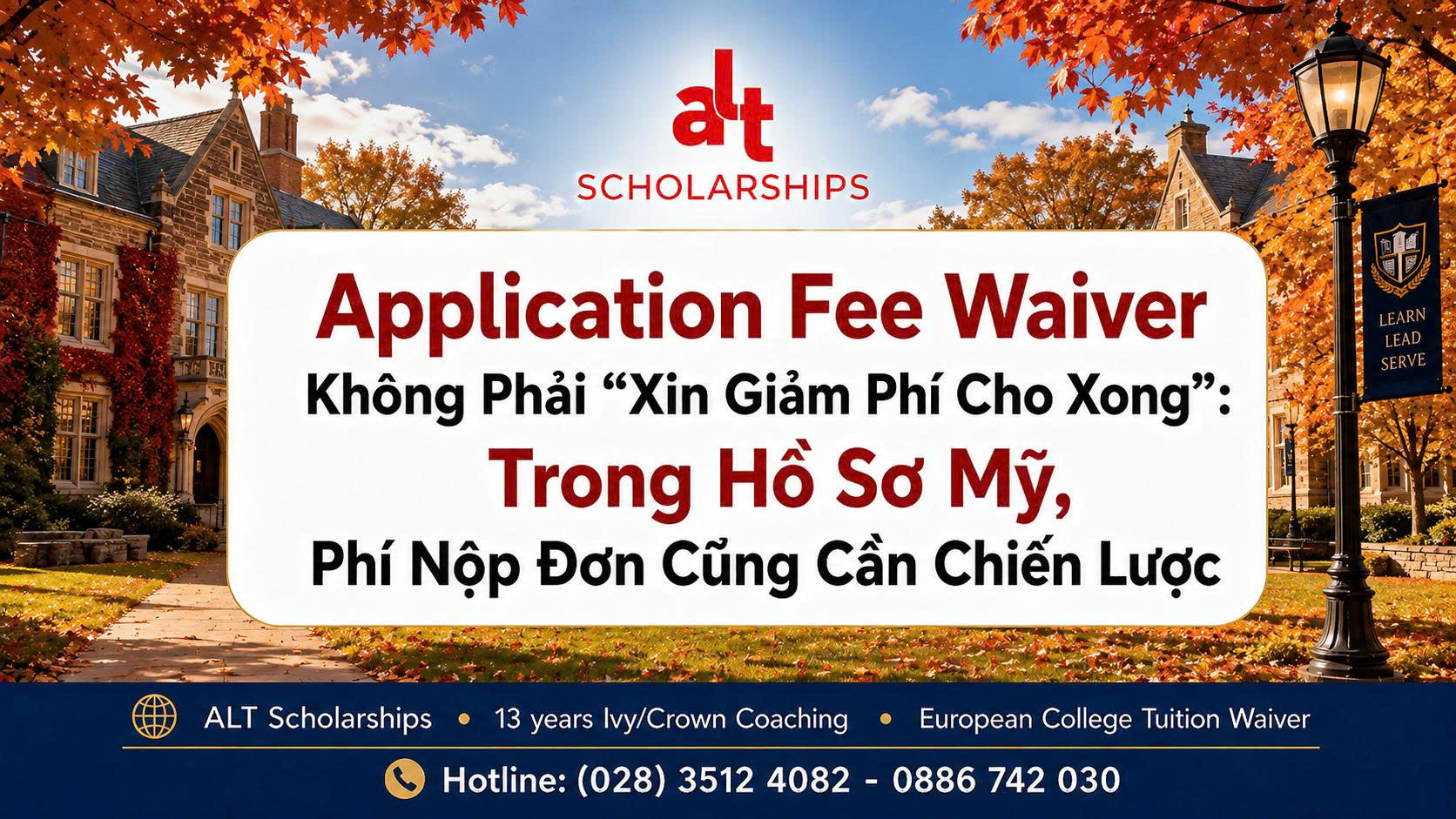 Application Fee Waiver Không Phải “Xin Giảm Phí Cho Xong”: Trong Hồ Sơ Mỹ, Phí Nộp Đơn Cũng Cần Chiến Lược
